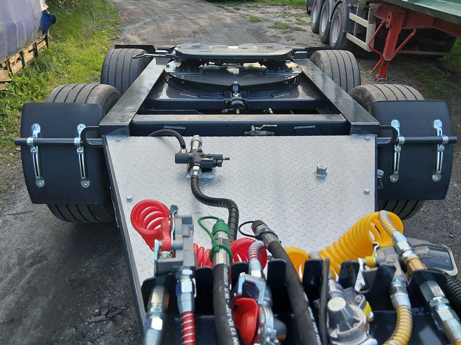 Wózek dolly VAK oryginał hydraulika zarejestowany wózek do naczep od ręki