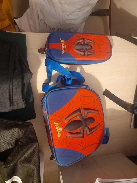 Lancheira e estojo Spider Man