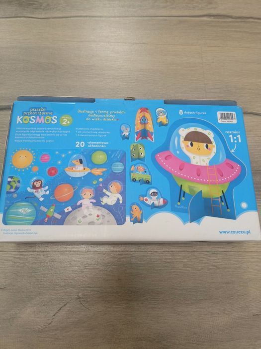 Puzzle przestrzenne kosmos