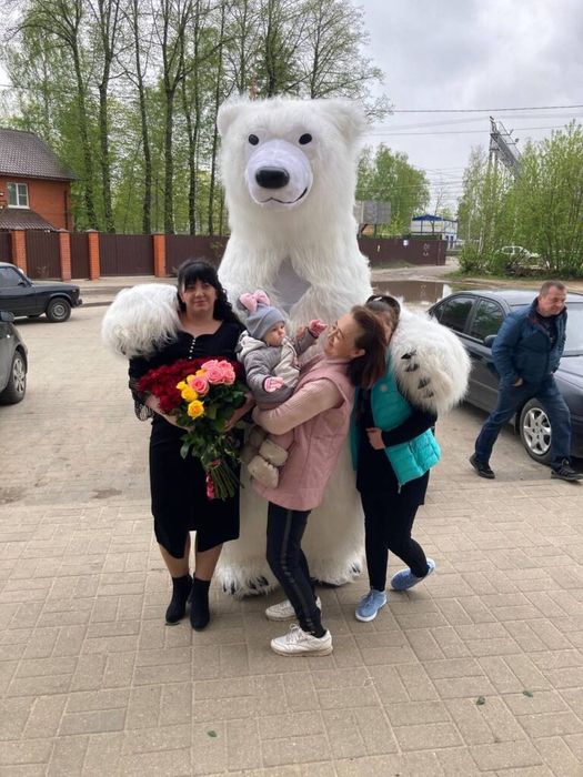 Большой Белый Мишка Харьков день рождения Великий Білий Мішка Харків