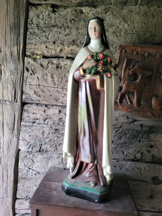 Duża 63 cm figura Święta Teresa od Dzieciątka Jezus