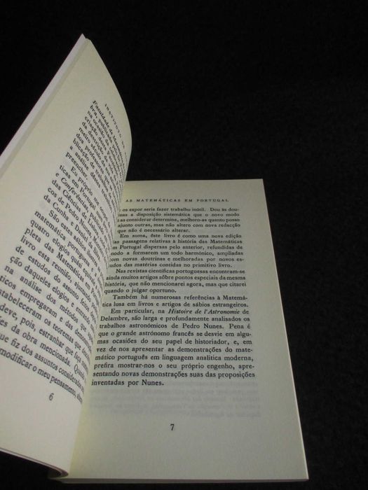 Livro História das Matemáticas em Portugal Francisco Gomes Teixeira