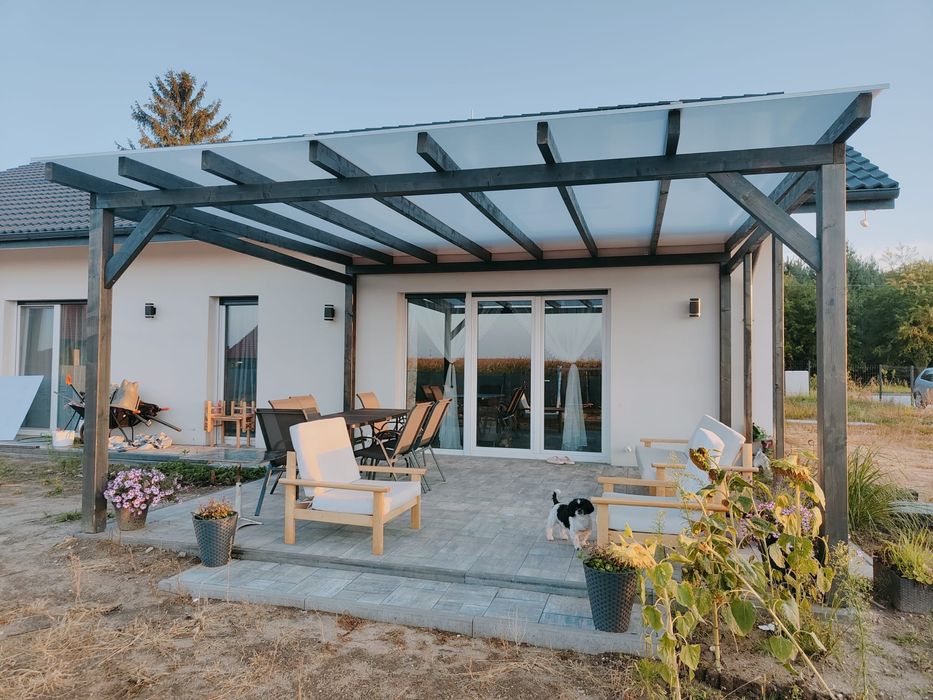 Tarasy, zadaszenia, altany, wiaty, domki, drewutnie