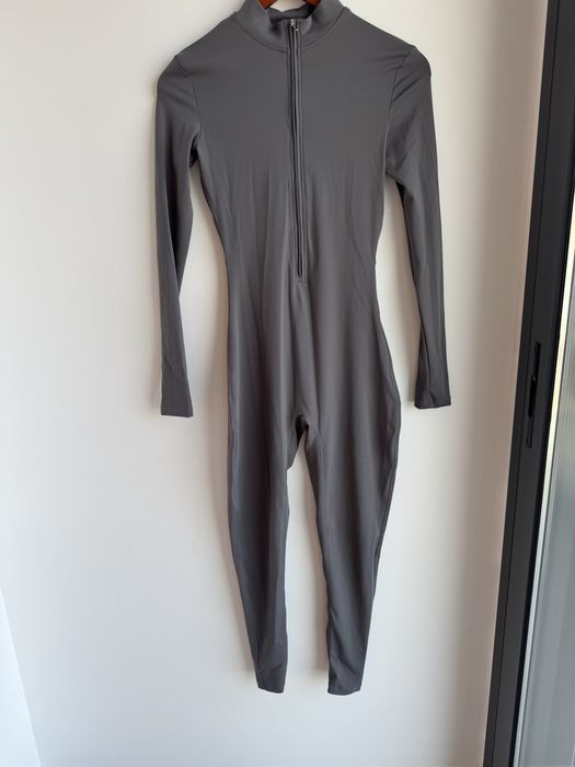 Сірий Комбінезон для йоги і спорту