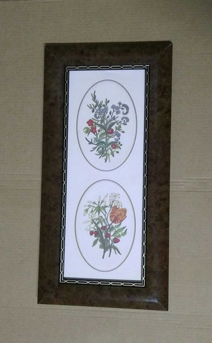 Quadros de Flores -Conjunto de 4