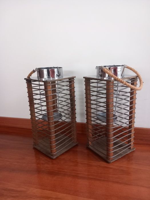 Suporte de velas para decoraçao