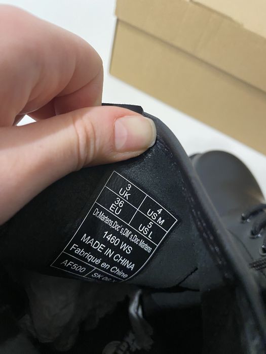 Dr. Martens skórzane buty damskie 36r