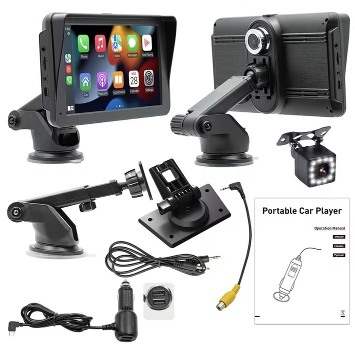 Відеорегістратор Carplay Android Auto +камера