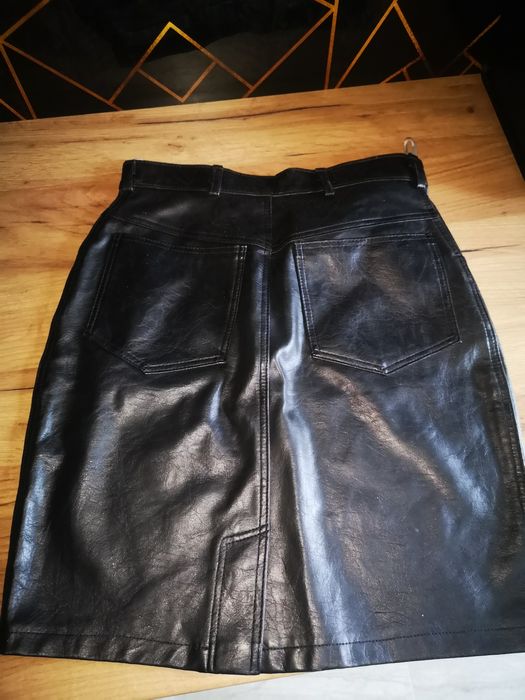 Spódnica damska skórzana