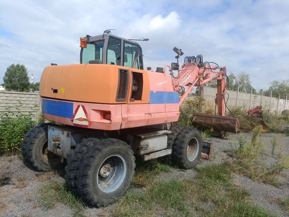 Fiat Hitachi pH 115 koparka kołowa jak liebherr cat JCB