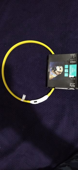 Ошийник  на usb зарядці, світиться, моргає