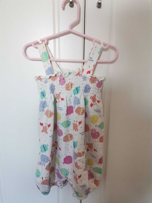 Macacão de verão menina