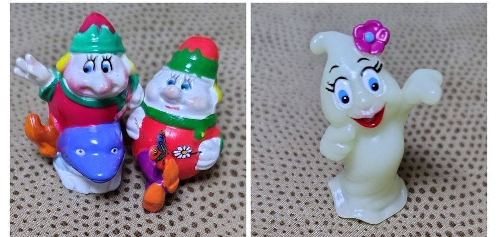 Привид, петрушка з кіндер сюрприз.