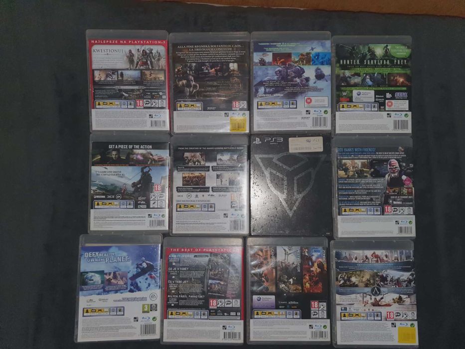 Gry wideo na konsole PS3 x12