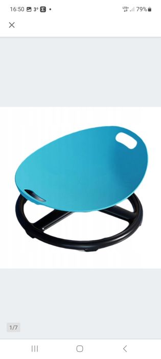 Krzesło sensoryczne obrotowe balansujace