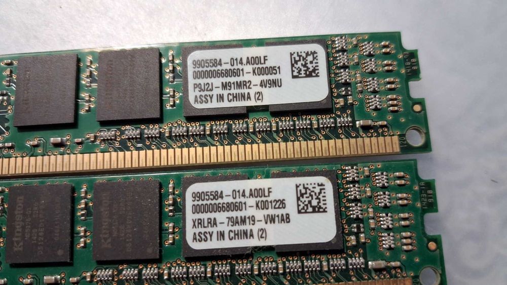 Ram Pamięć do  PC -KINGSTON-    2X4GB DDR3 1600MHz Używana sprawna