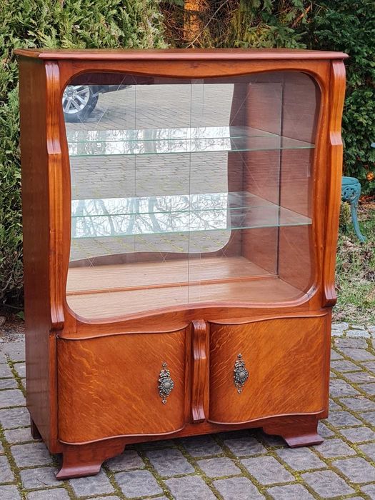 Witryna Biblioteka biblioteczka art Deco