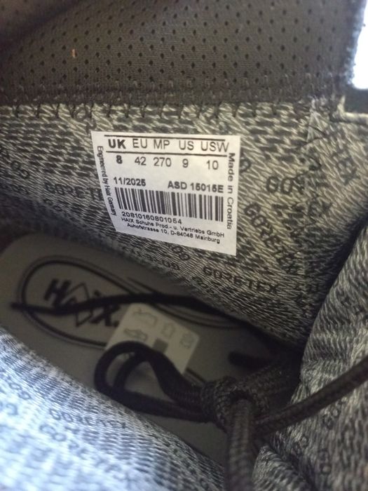 Берци HAIX із мембраною Gore-Tex.