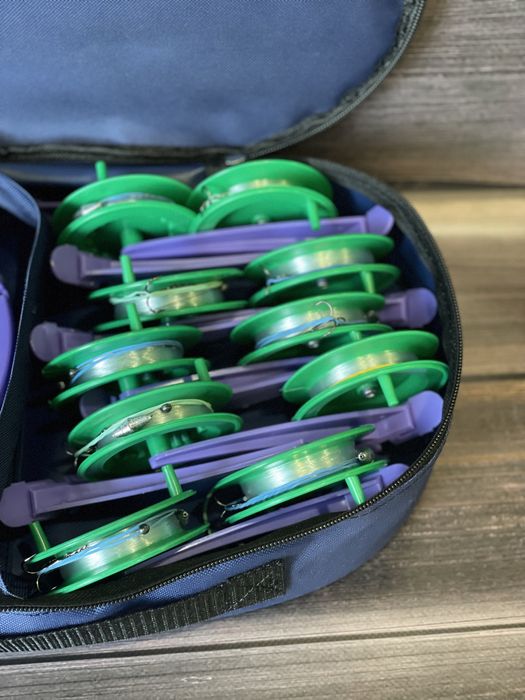 Набор жерлиц 10 шт сумская+сумка овал