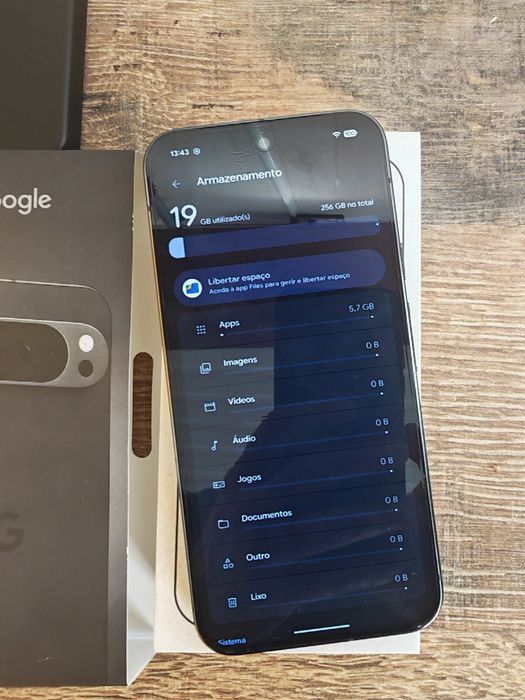 Google Pixel 9 Pro XL 5G 6.8" 16GB/256GB Dual Sim Preto Seminovo Aceito Retomas