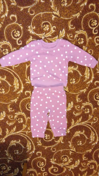 Зимовий костюм на дівчинку 9-12 місяців