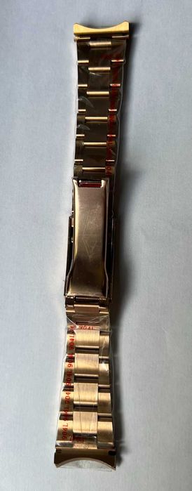 Bransoleta do zegarka Rolex Oyster wykonana jest ze stali 904L