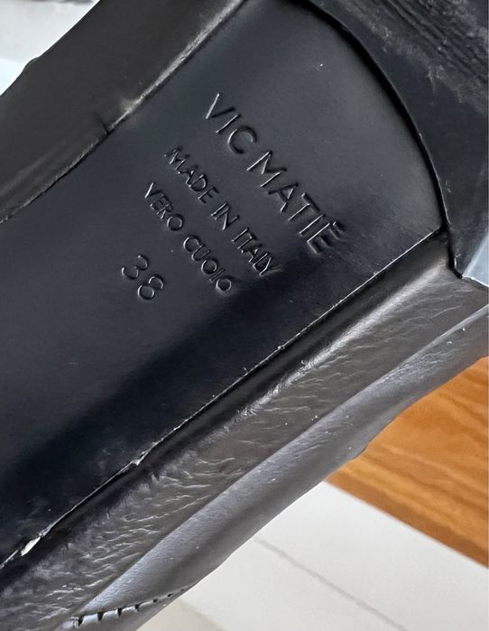 Botki z odkrytymi palcami Vic Matie