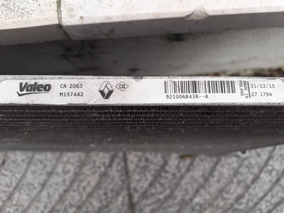 Radiador  do A/C Original Renault clio IV 2015