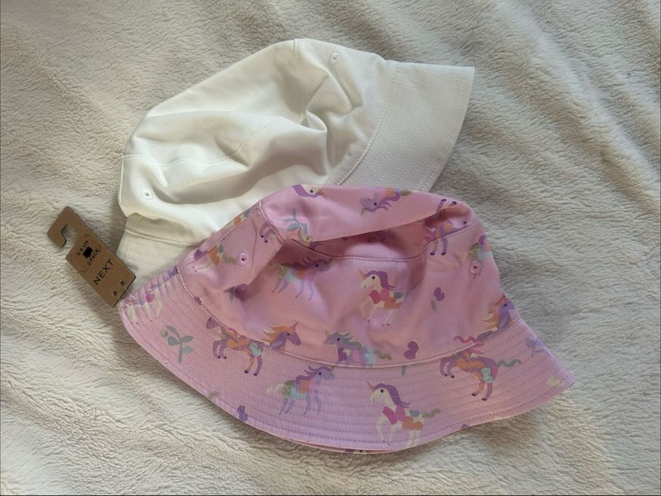 2 bawełniane kapelusze next