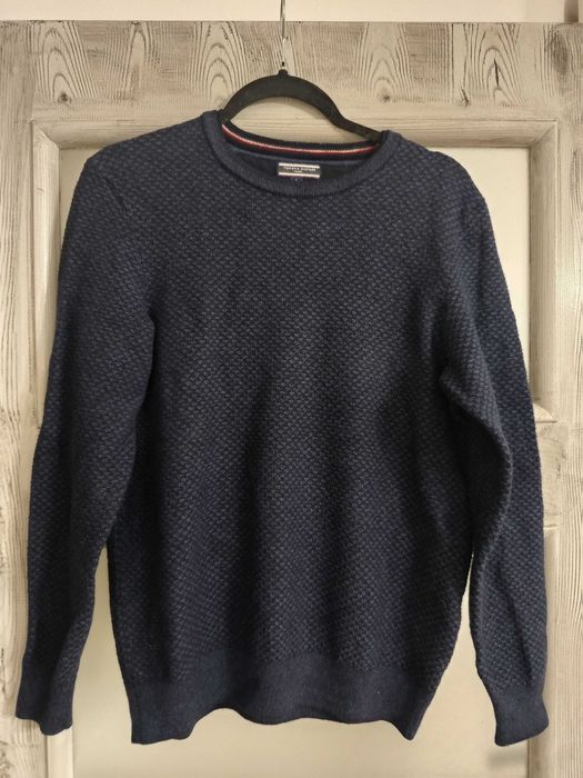 Wełniany sweter męski Tommy Hilfiger s m