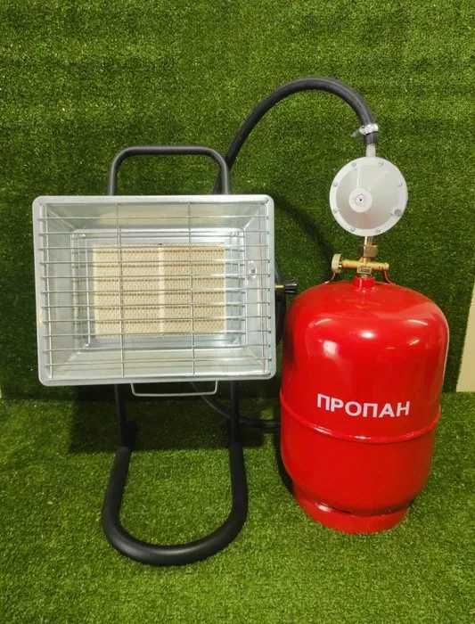 Газовий обігрівач керамічний NurGaz NG-310P 3кВт обогреватель на ножке