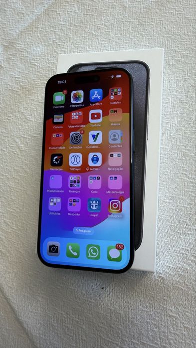 Iphone 15 Pro 128GB blue titanium