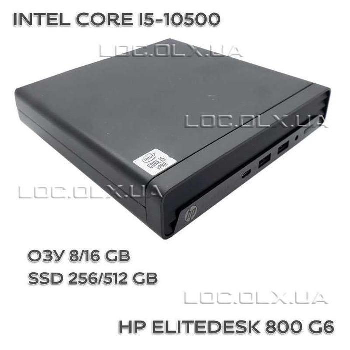 HP EliteDesk 800 G6 i5-10500 65W 8/256 GB DP-HDMI DisplayPort WiFi+Bluetooth #5708_4