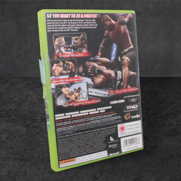 UFC Undisputed 2009 MMA KSW xbox 360