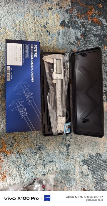 Novo Paquímetro Digital Eletrónico 150mm | Aço Inoxidável | C/ Estojo