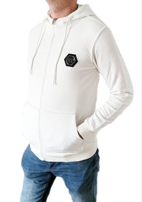 Bluza Philipp Plein z Kapturem rozpinana