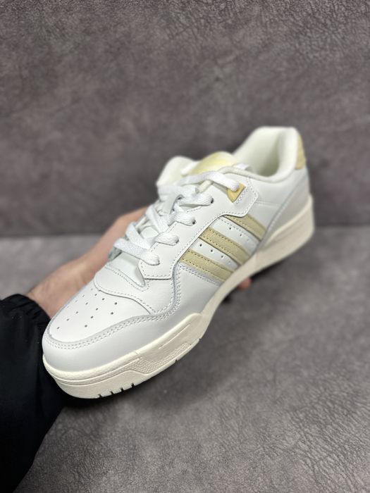 Кроси Adidas Rivalry Low forum бежеві, кроссівки чоловічі адідас