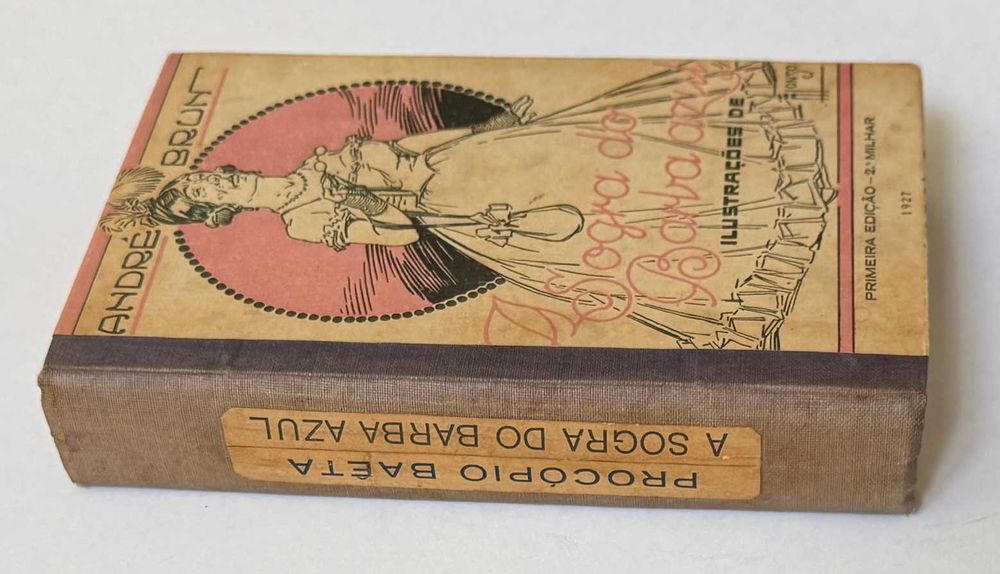 1927, André Brun, A Sogra do Barba Azul. 1ª edição.