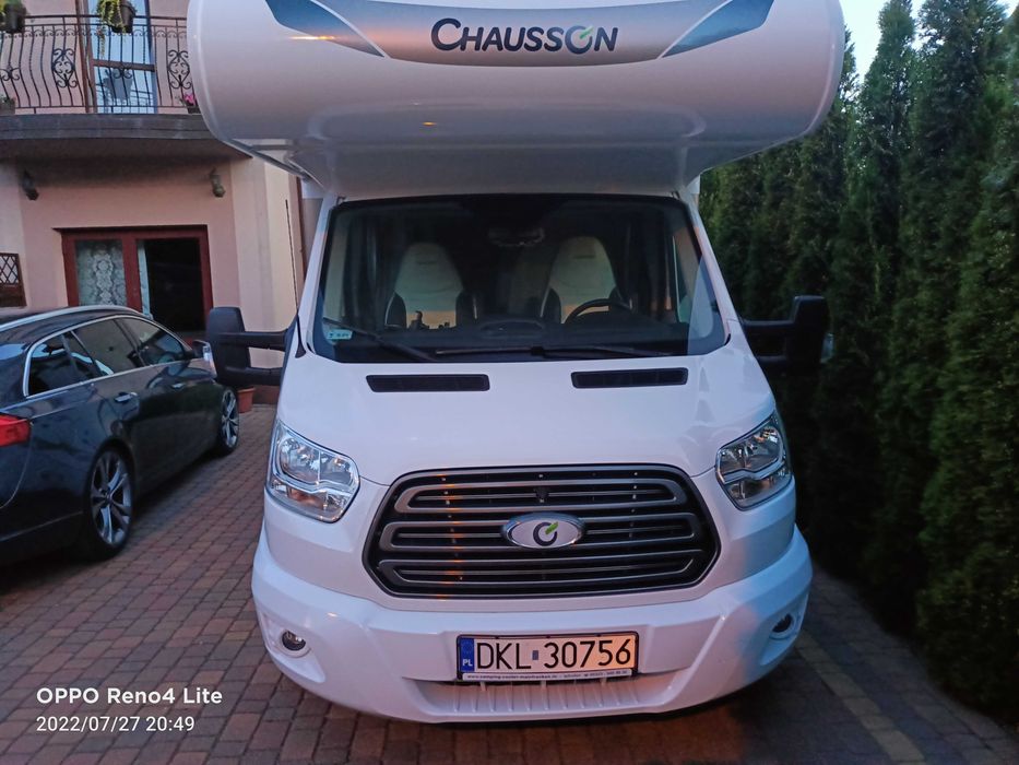 Wynajmę Kampera w Siedlcach Chausson - 6 osobowy