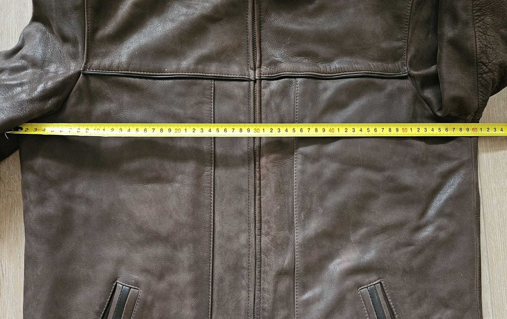 Шкіряна куртка Senator розмір L (59/90) високої якості. Турція кожанка