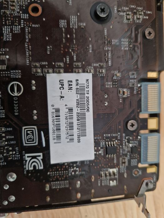 2GB Відеокарта NVIDIA GEFORCE GTX 770 2GB 256bit Стан гарний