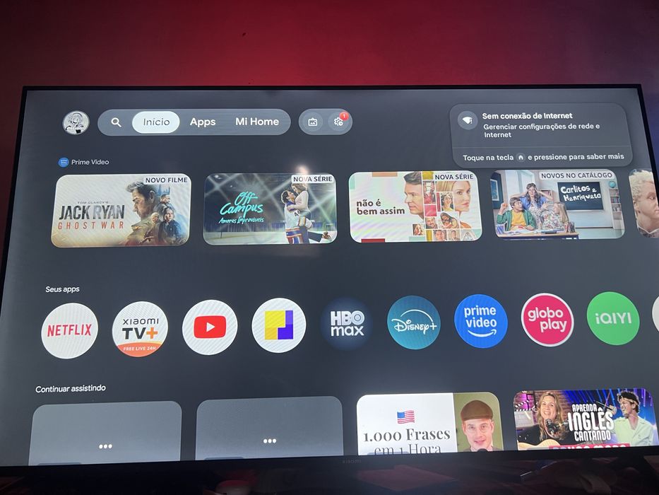 Tv Xiaomi otimo estado para troca