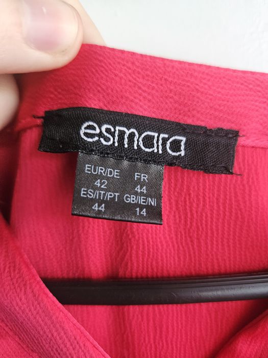 Elegancka bluzka r.42 XL dekolt V