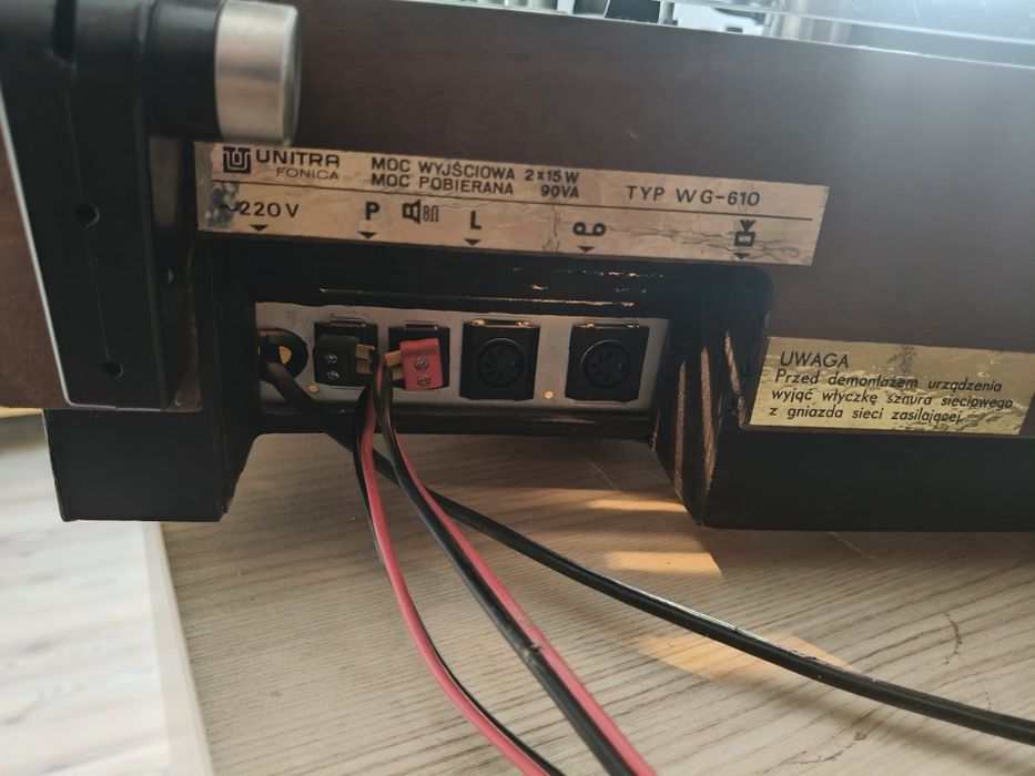 Gramofon Fonomaster G-601A plus kolumny A17