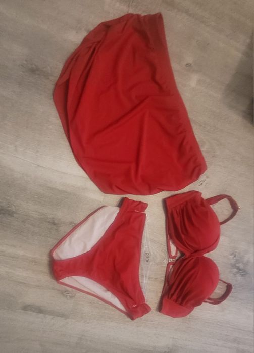 Strój kąpielowy 3częściowy rozm 5xl/50