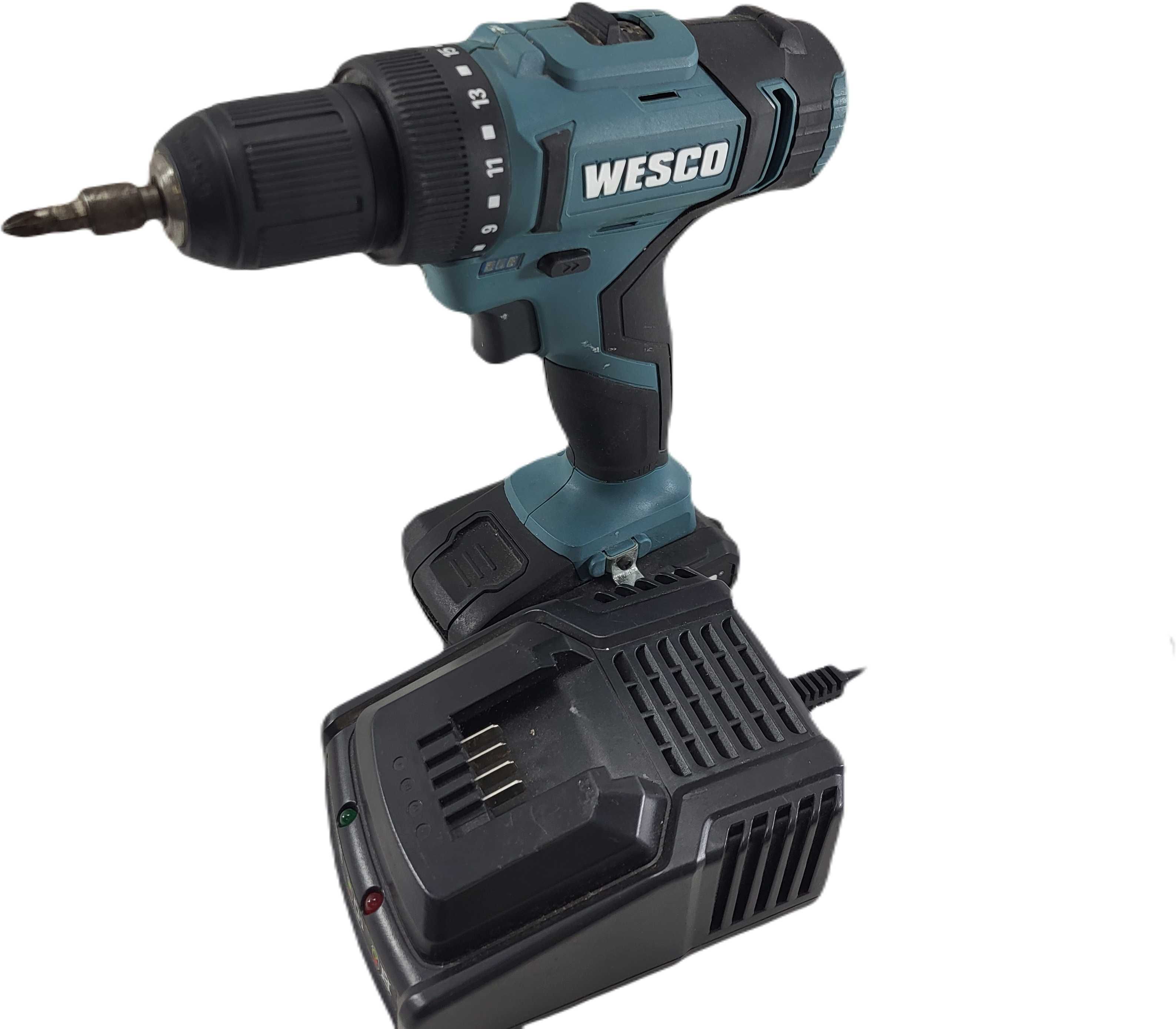 Wkrętarka Wesco WS2723K ładowarka Wesco ACG18LD Skwierzyna • OLX.pl