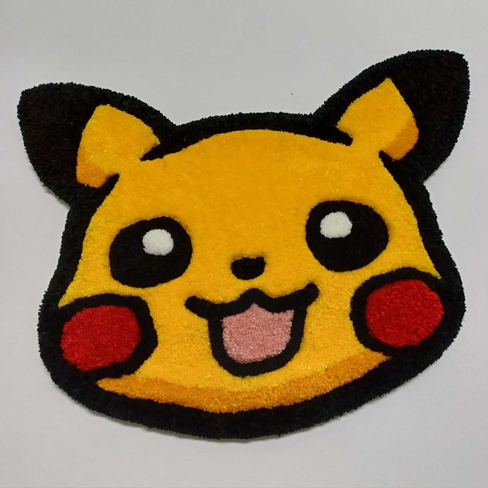 Tapete confortável e personalizado Pikachu