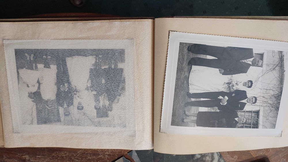 Album antigo de Casamento com 30 Fotografias - 1960