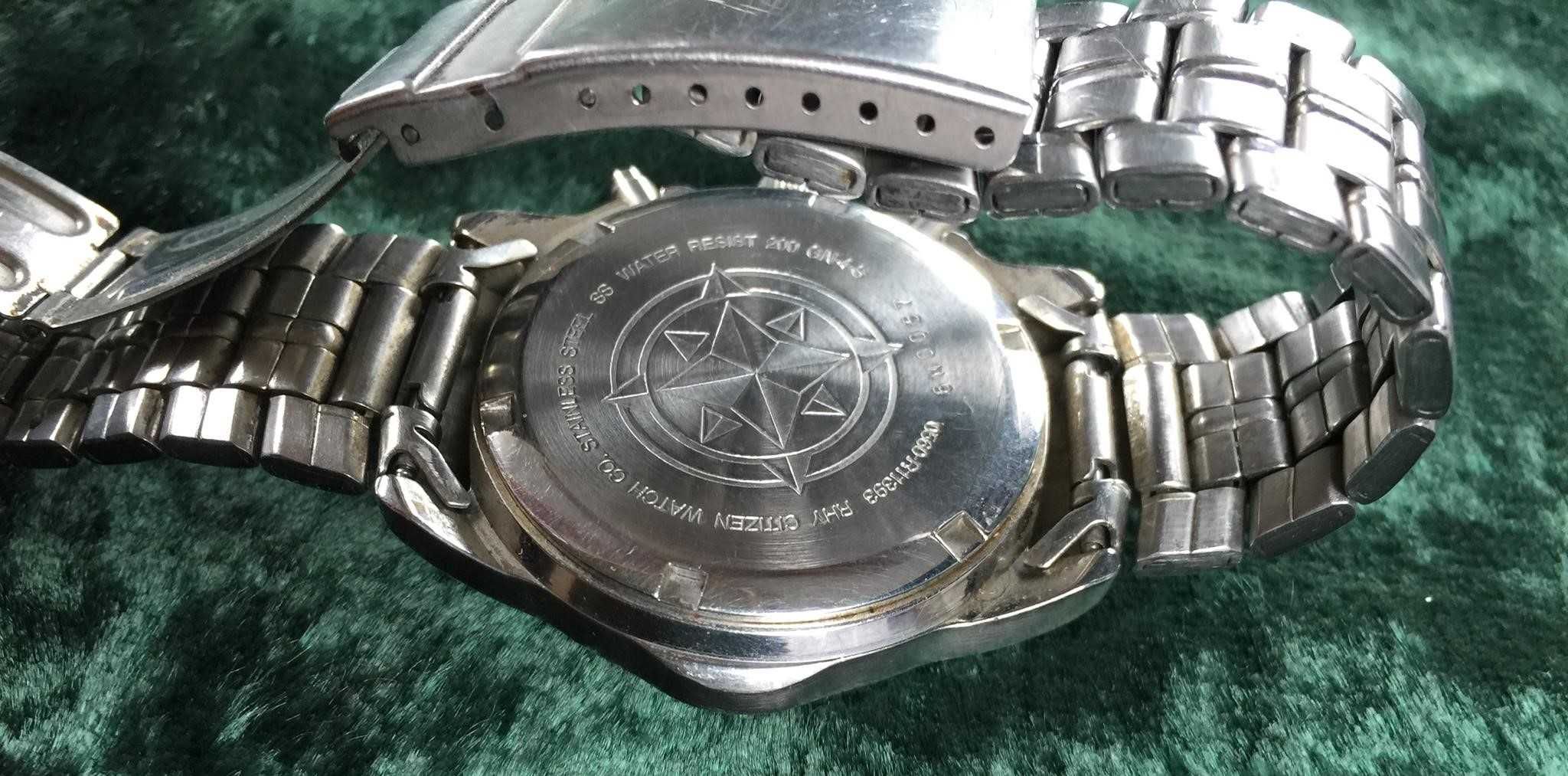 Zegarek Citizen Sapphire WR 200 Chronograph z lat 90 Ramleje OLX.pl