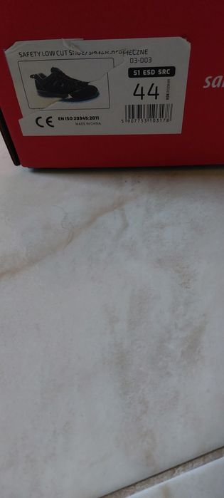 Obuwie ochronne buty SAKO 03-003 S1 rozmiar 44